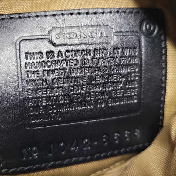 Coach Elegant Black Mini Bag - Picture 8 of 8